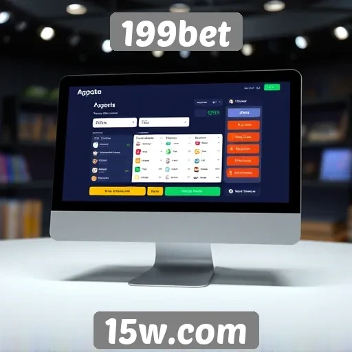 Navegação e interface do usuário no 199bet